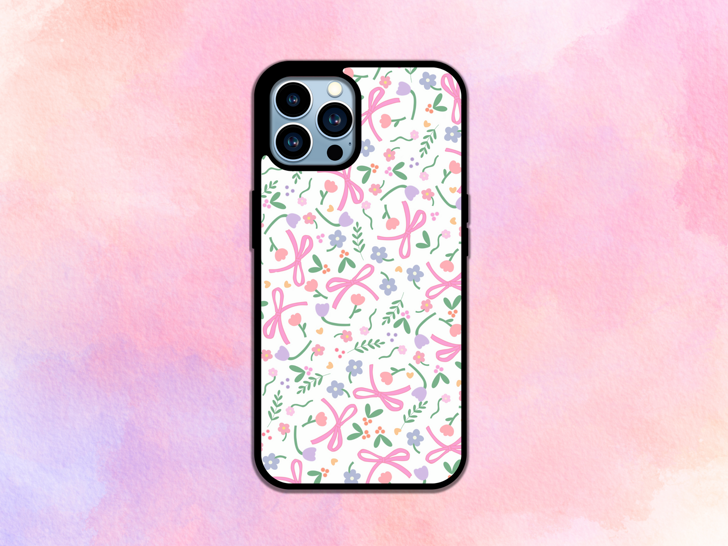 Bows N Flowers Phone Case