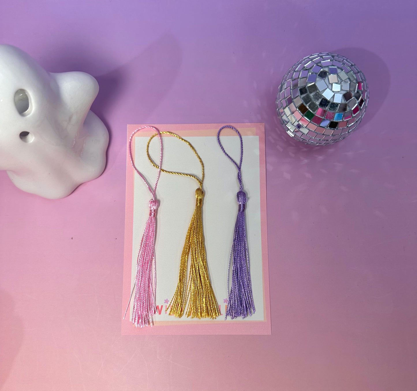 Hello Halloween Metal Bookmark & Tassel