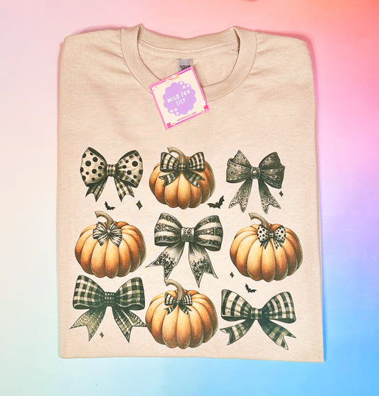 Pumpkin Coquette  Unisex Graphic Tees