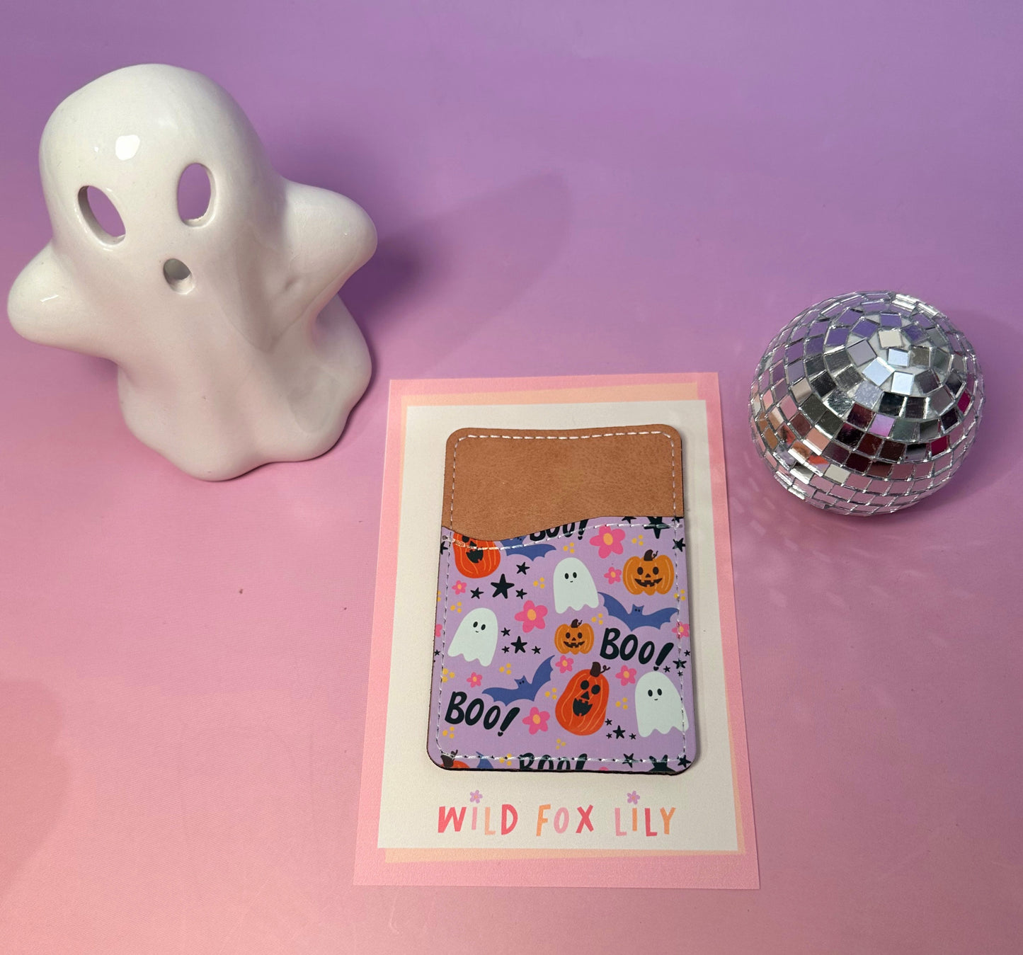 Hello Halloween Phone Wallet